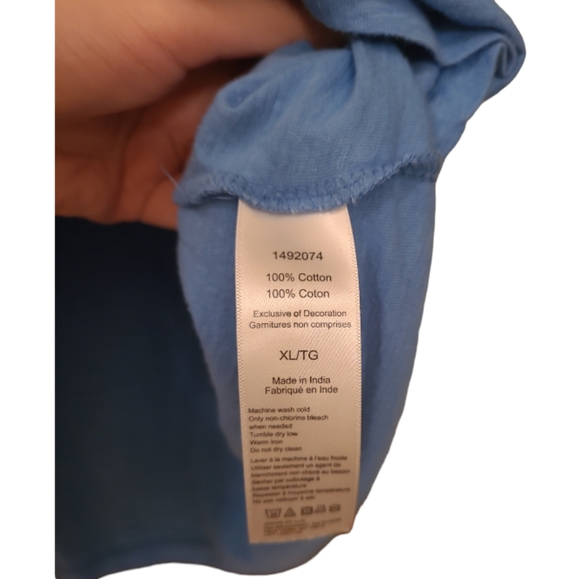 3/$30! Jacks Girlfriend Short Sleeve Babydoll Blouse - Picture 5 of 11